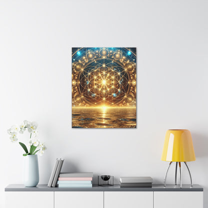 Sacred Geometry Art Canvas Ed. 97