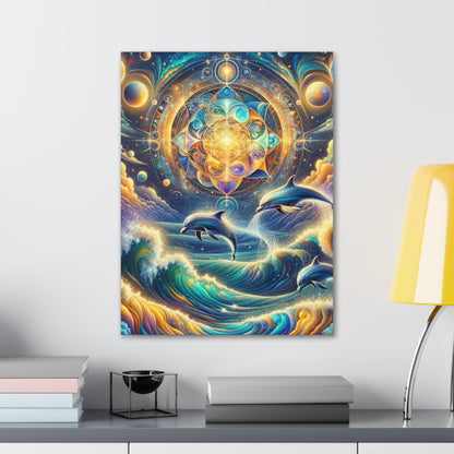 Serene Ocean Art Canvas Ed. 10