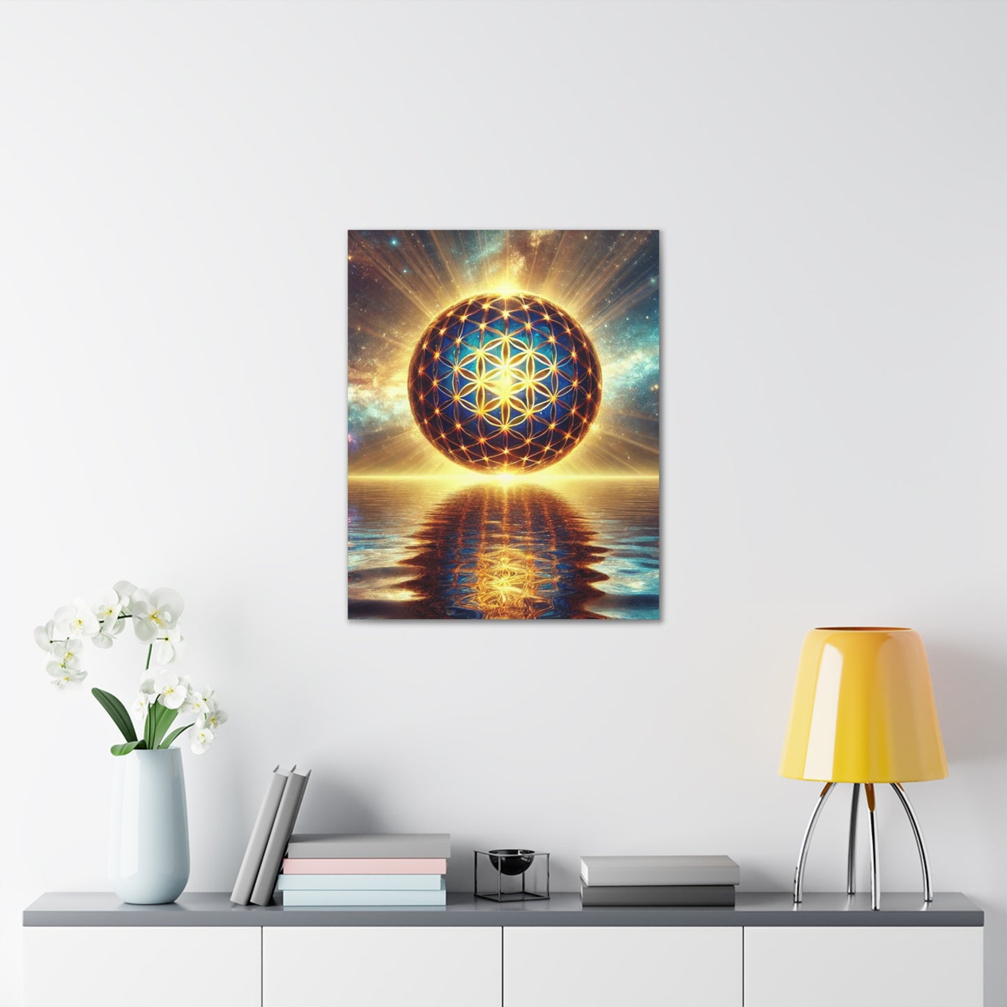 Sacred Geometry Art Canvas Ed. 47