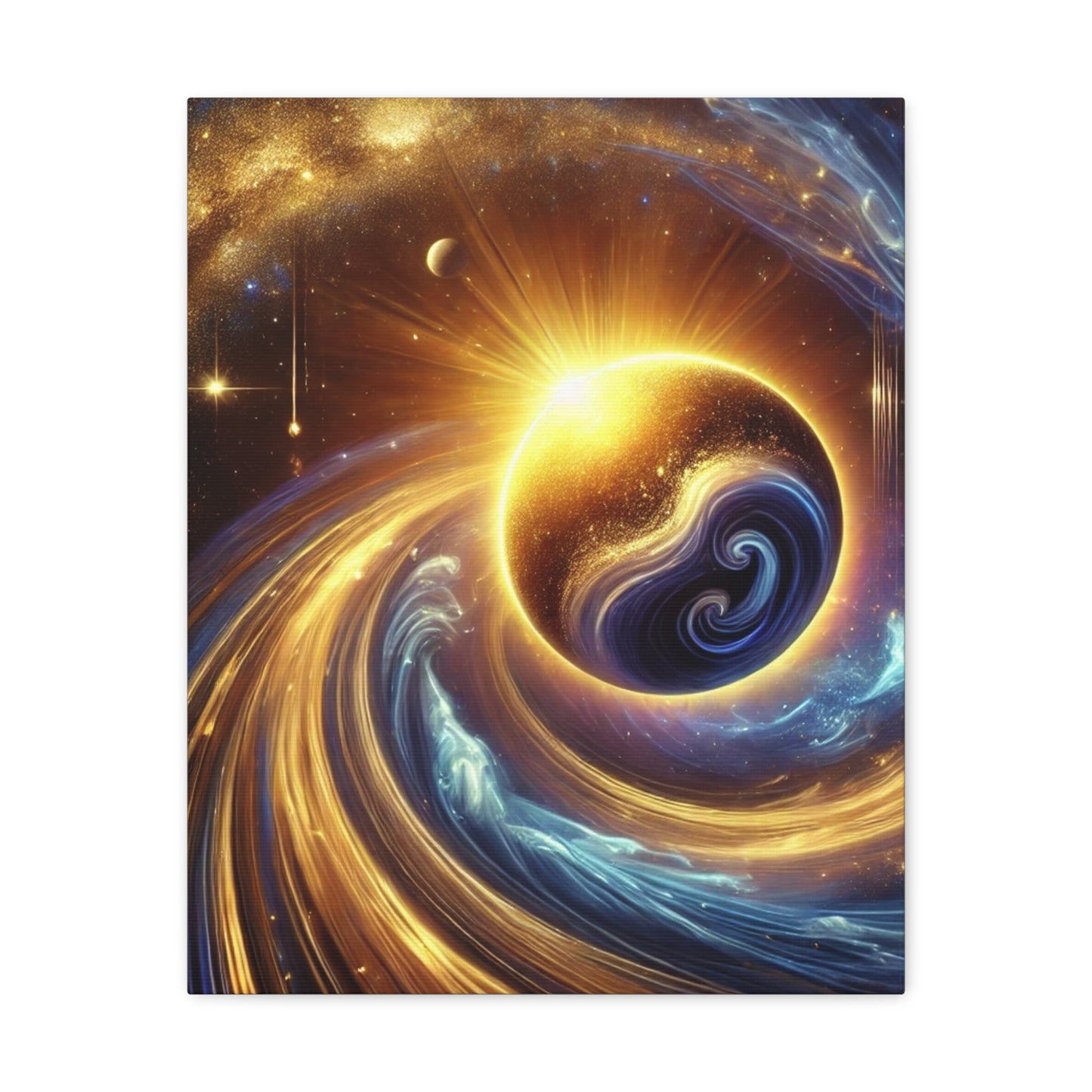 Energetic Orbs Art Canvas Ed. 17