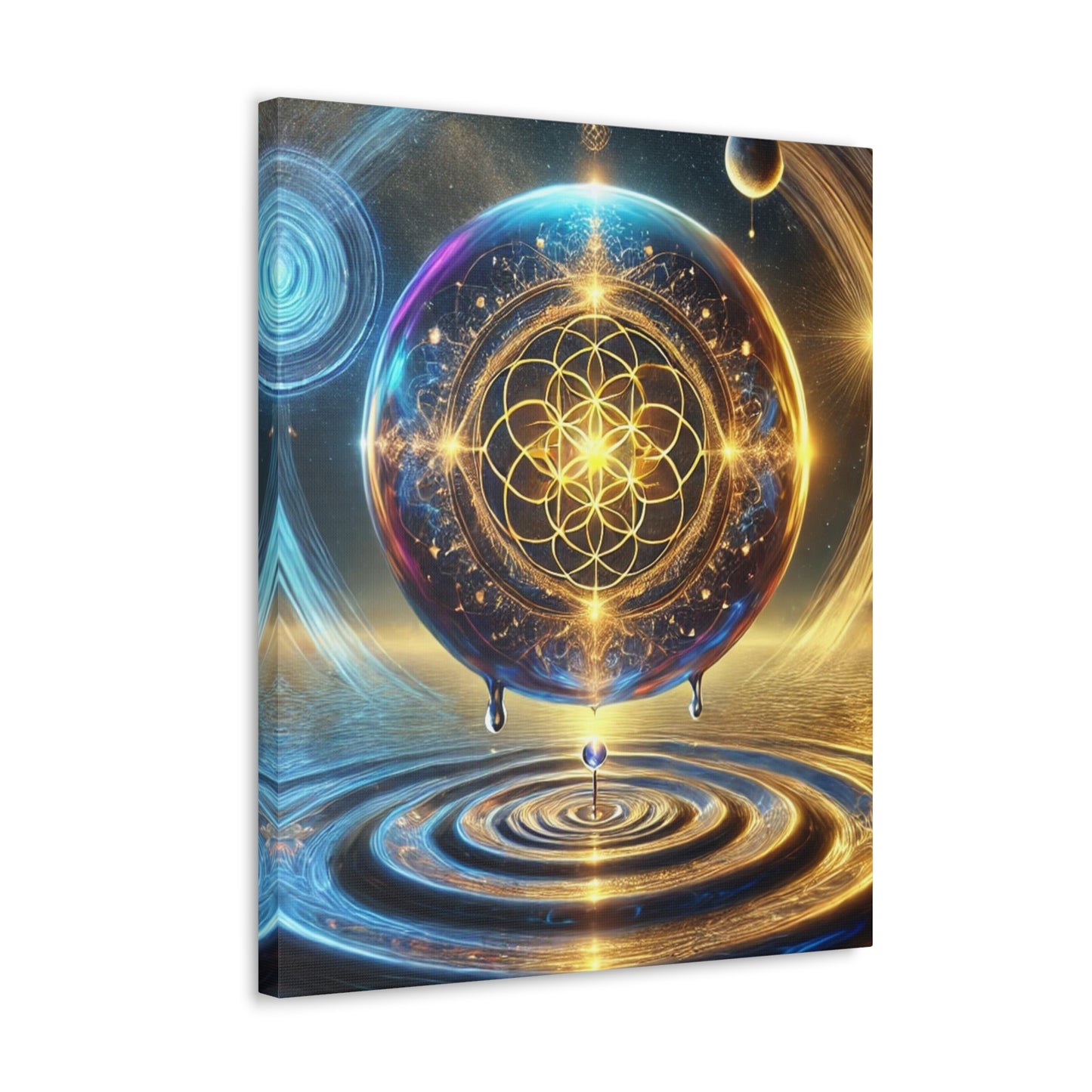 Sacred Geometry Art Canvas Ed. 25