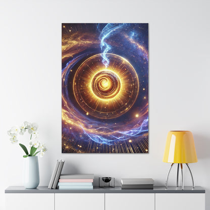 Energetic Orbs Art Canvas Ed. 11