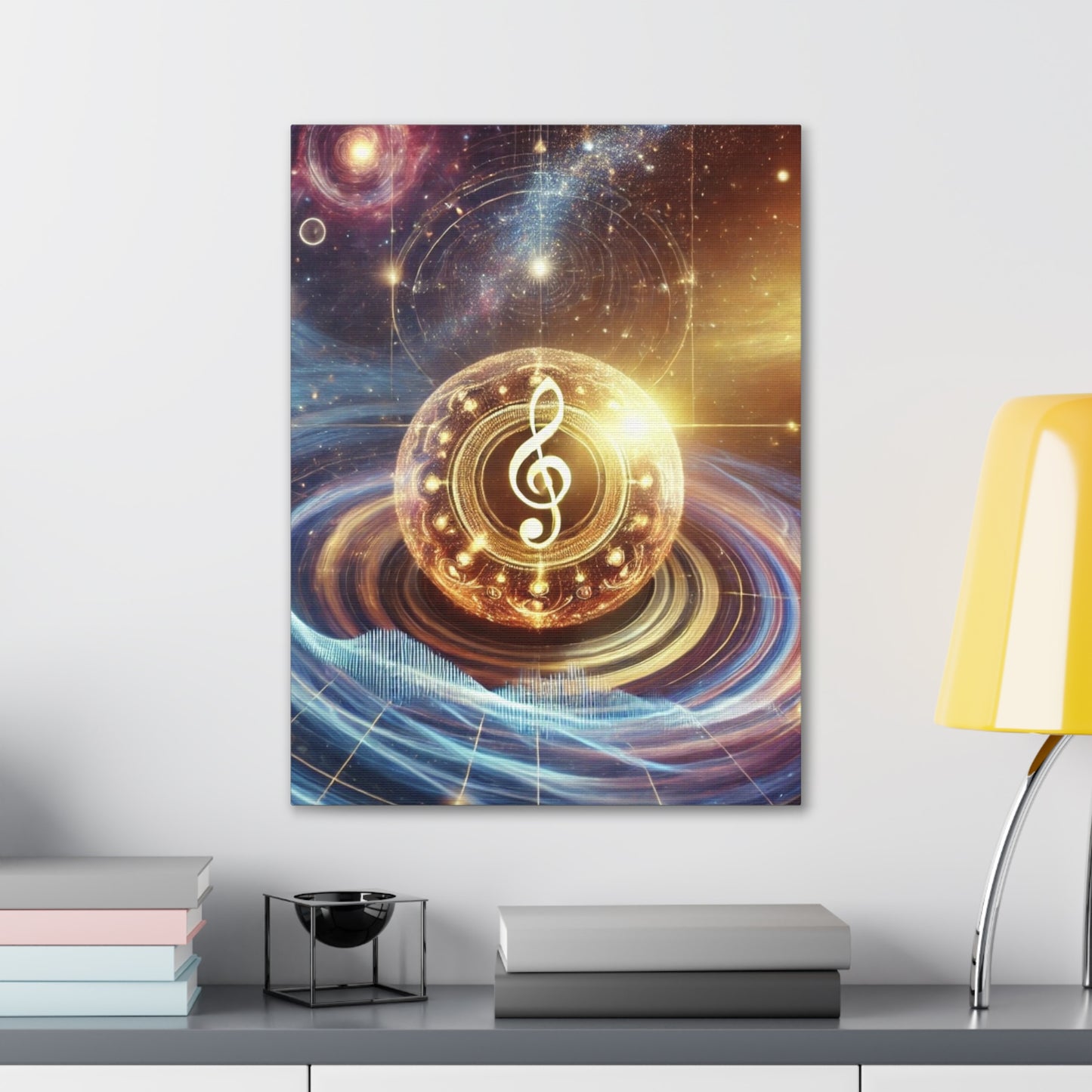 Sacred Geometry Art Canvas Ed. 63