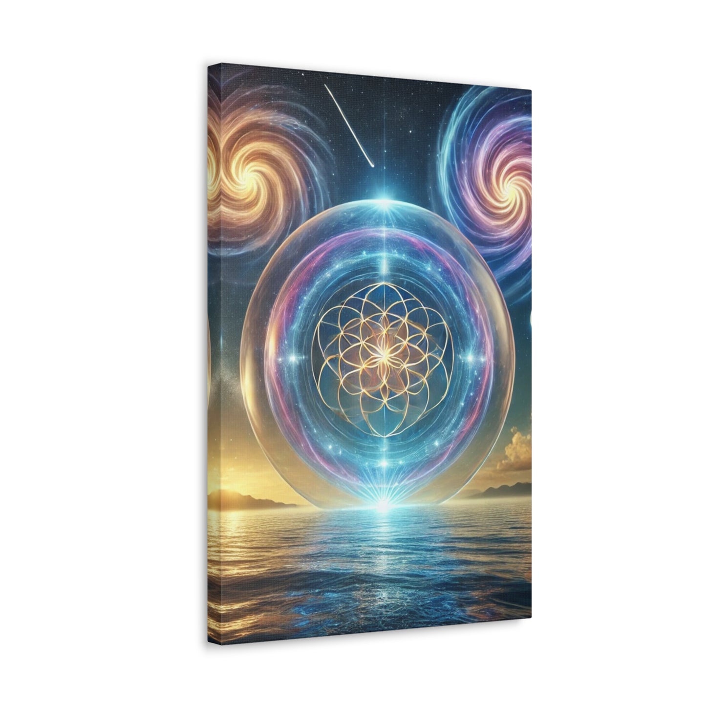 Sacred Geometry Art Canvas Ed. 19