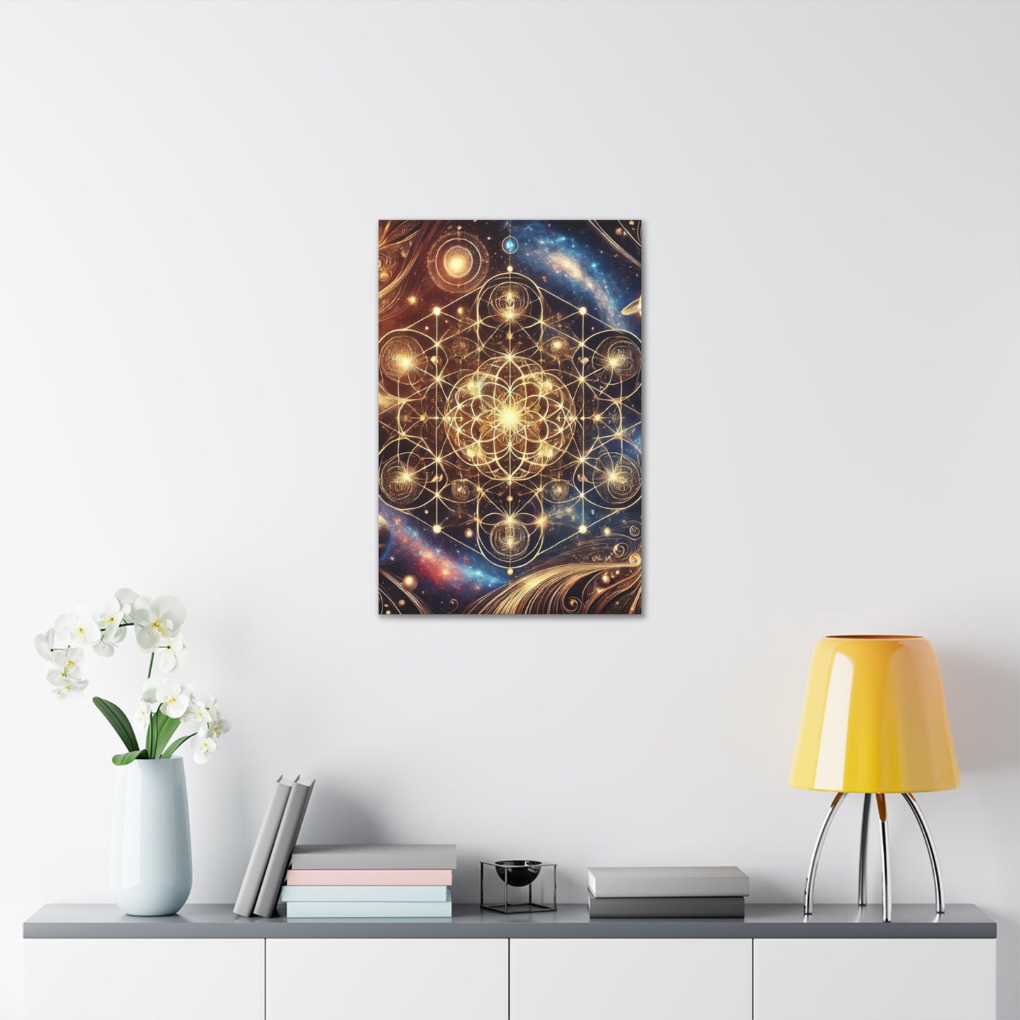 Sacred Geometry Art Canvas Ed. 78