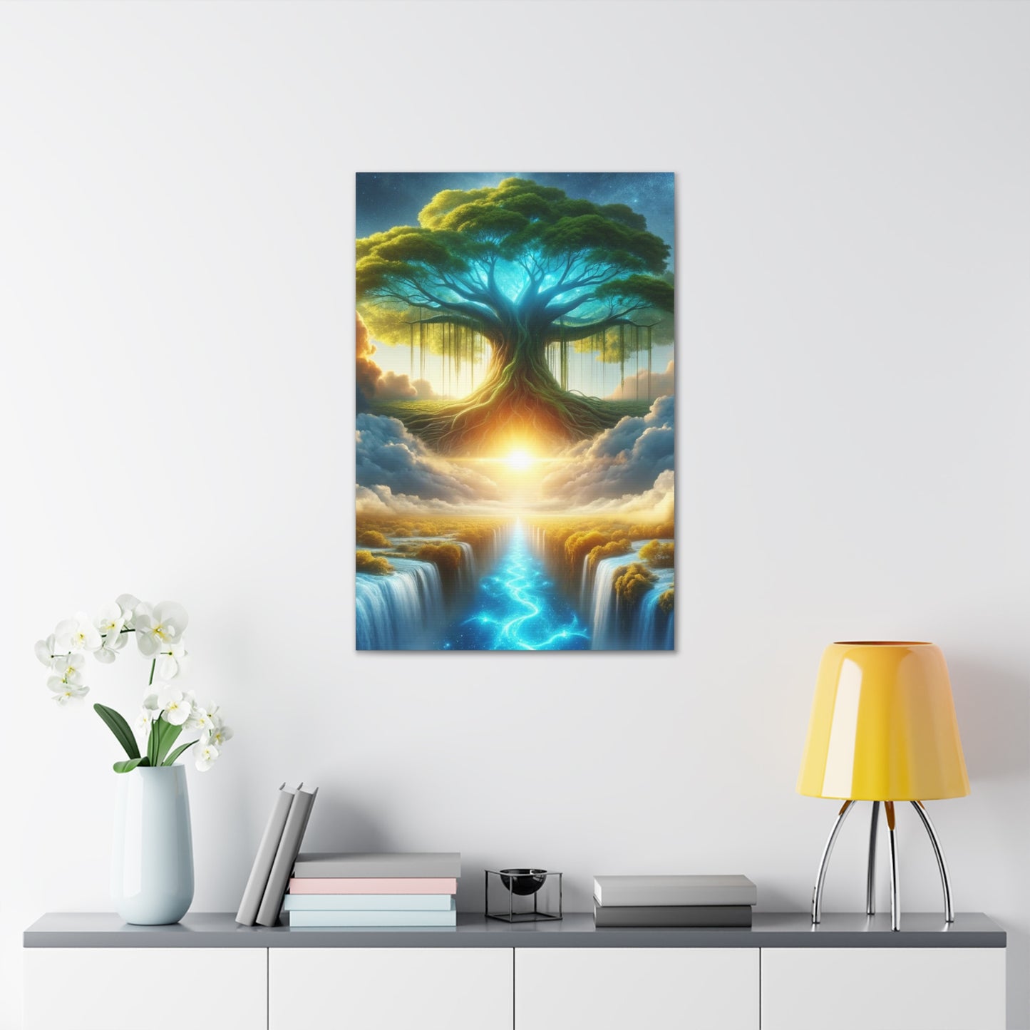 Trees of Light Art Canvas Ed. 24