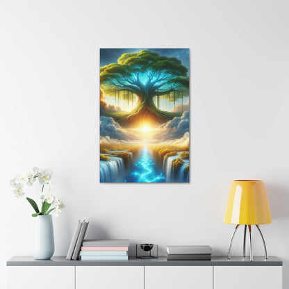 Trees of Light Art Canvas Ed. 24