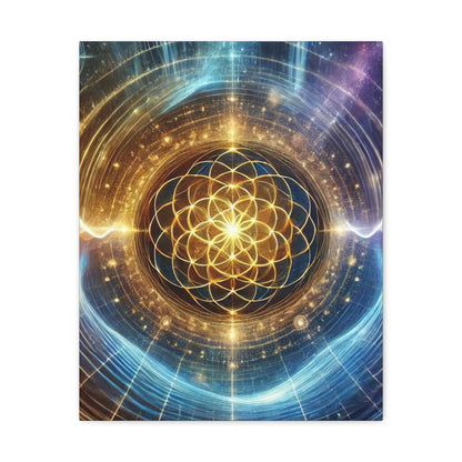 Sacred Geometry Art Canvas Ed. 6