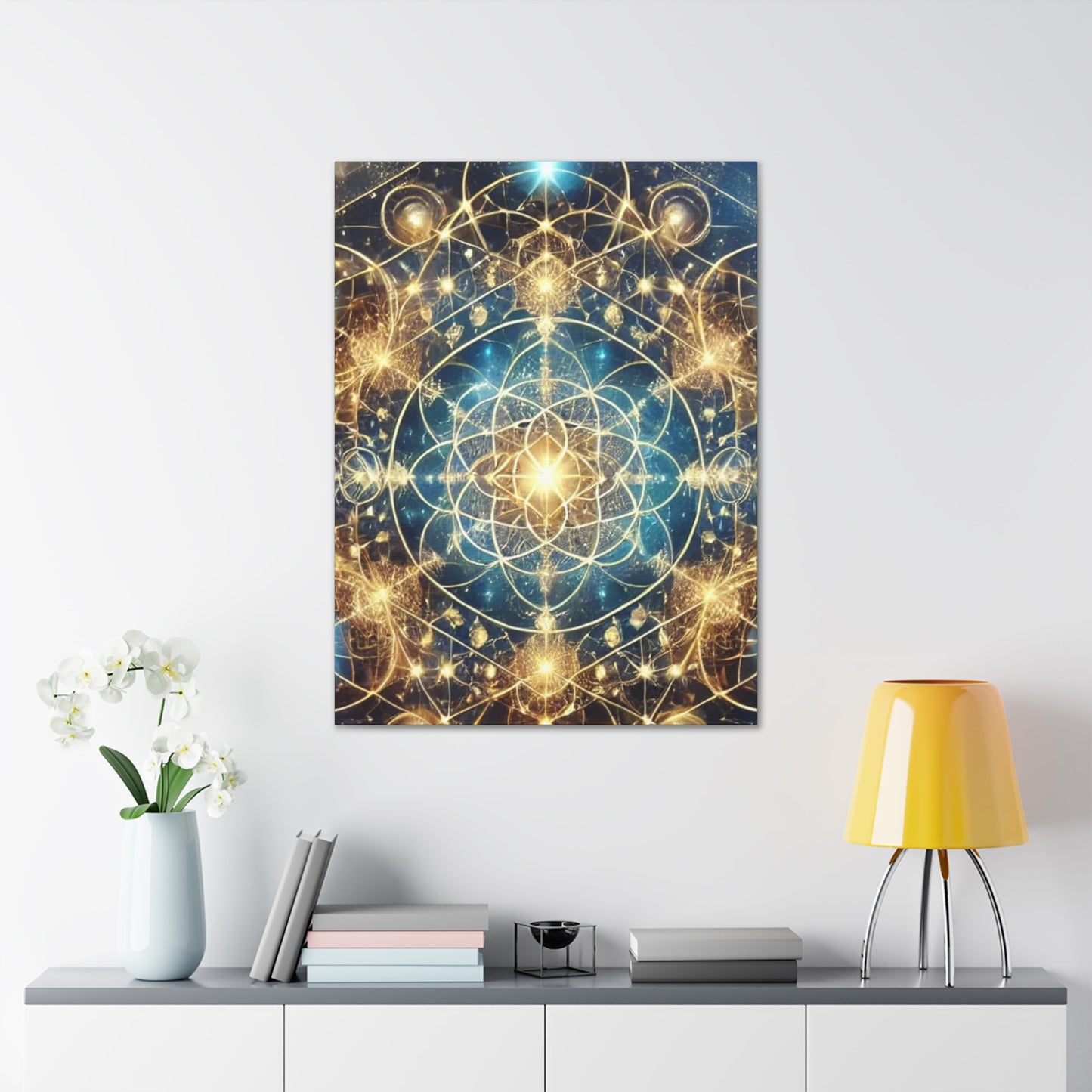 Sacred Geometry Art Canvas Ed. 70