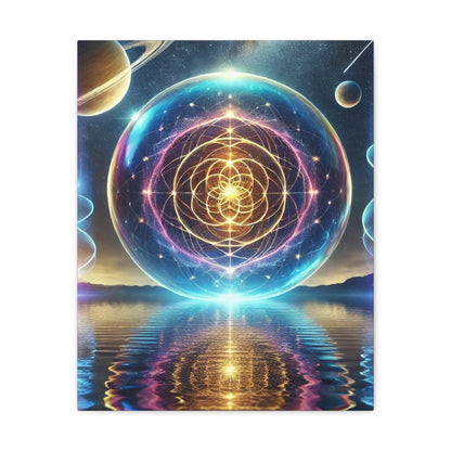 Sacred Geometry Art Canvas Ed. 16