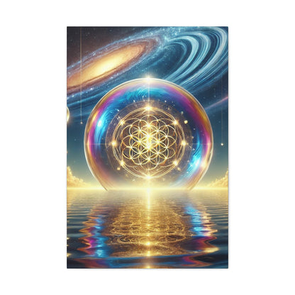 Sacred Geometry Art Canvas Ed. 21