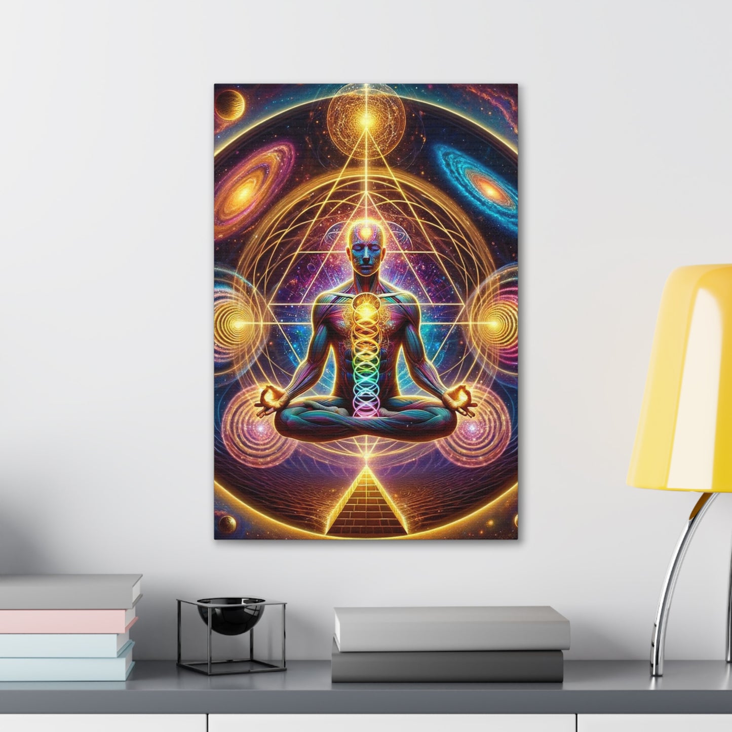 Quantum Entanglement Art Canvas Ed. 32