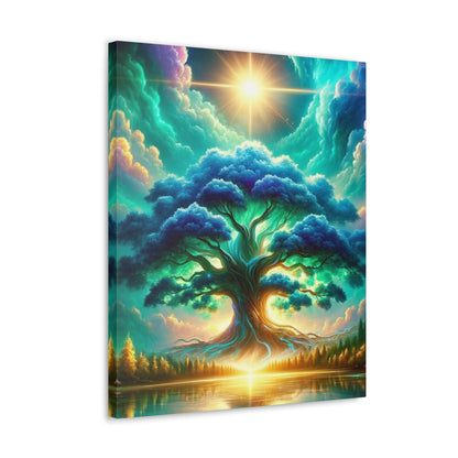 Trees of Light Art Canvas Ed. 13