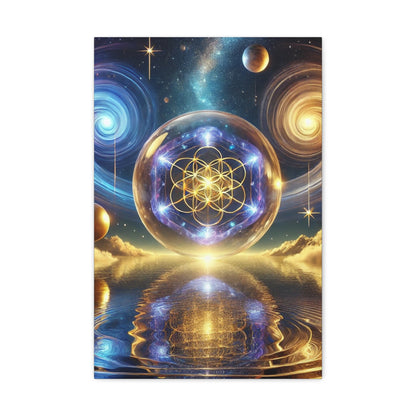 Sacred Geometry Art Canvas Ed. 20