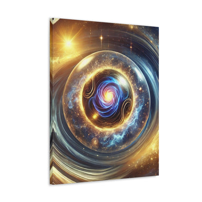 Energetic Orbs Art Canvas Ed. 14