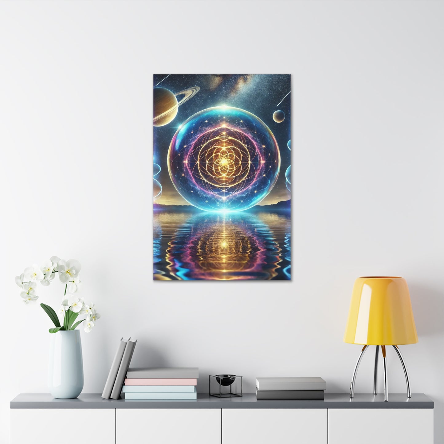 Sacred Geometry Art Canvas Ed. 16