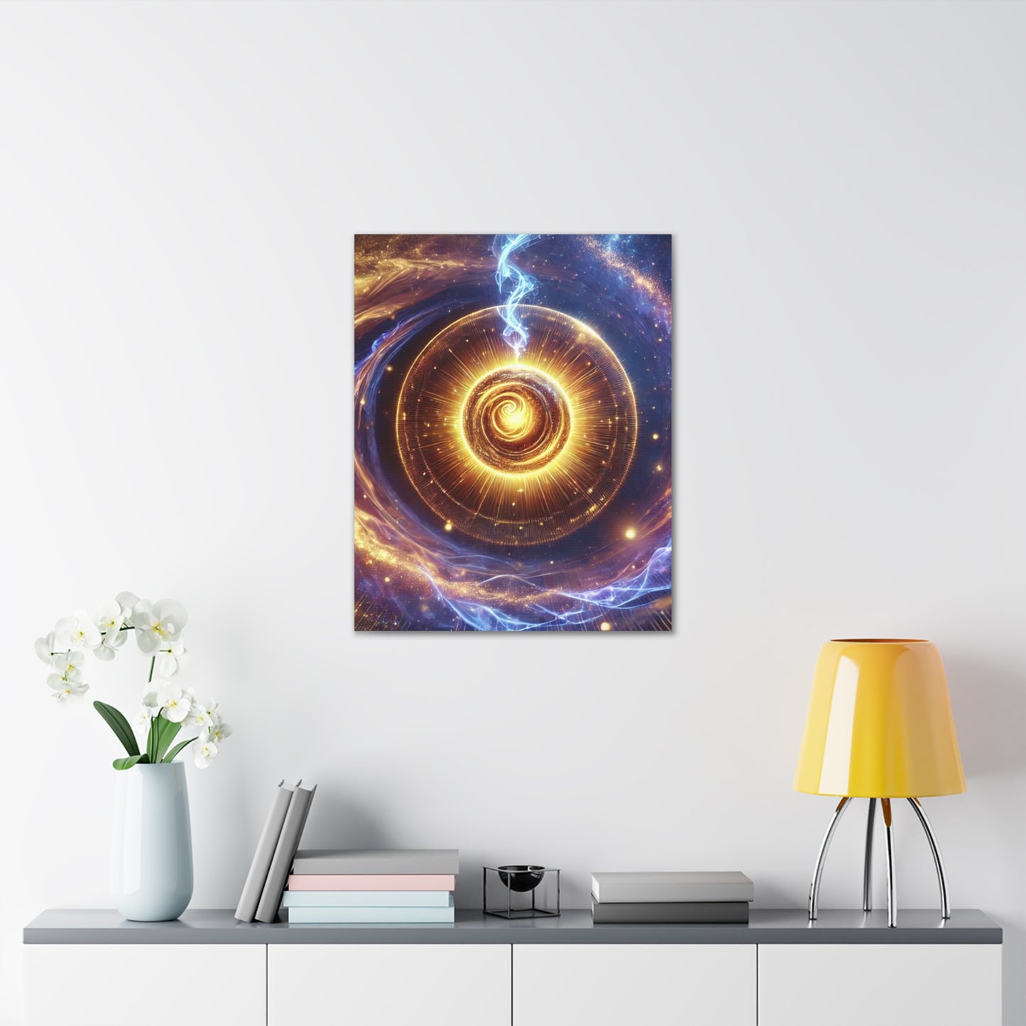 Energetic Orbs Art Canvas Ed. 11