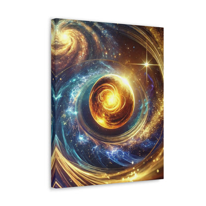 Energetic Orbs Art Canvas Ed. 7