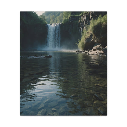 Majestic Waterfalls Art Canvas Ed. 8