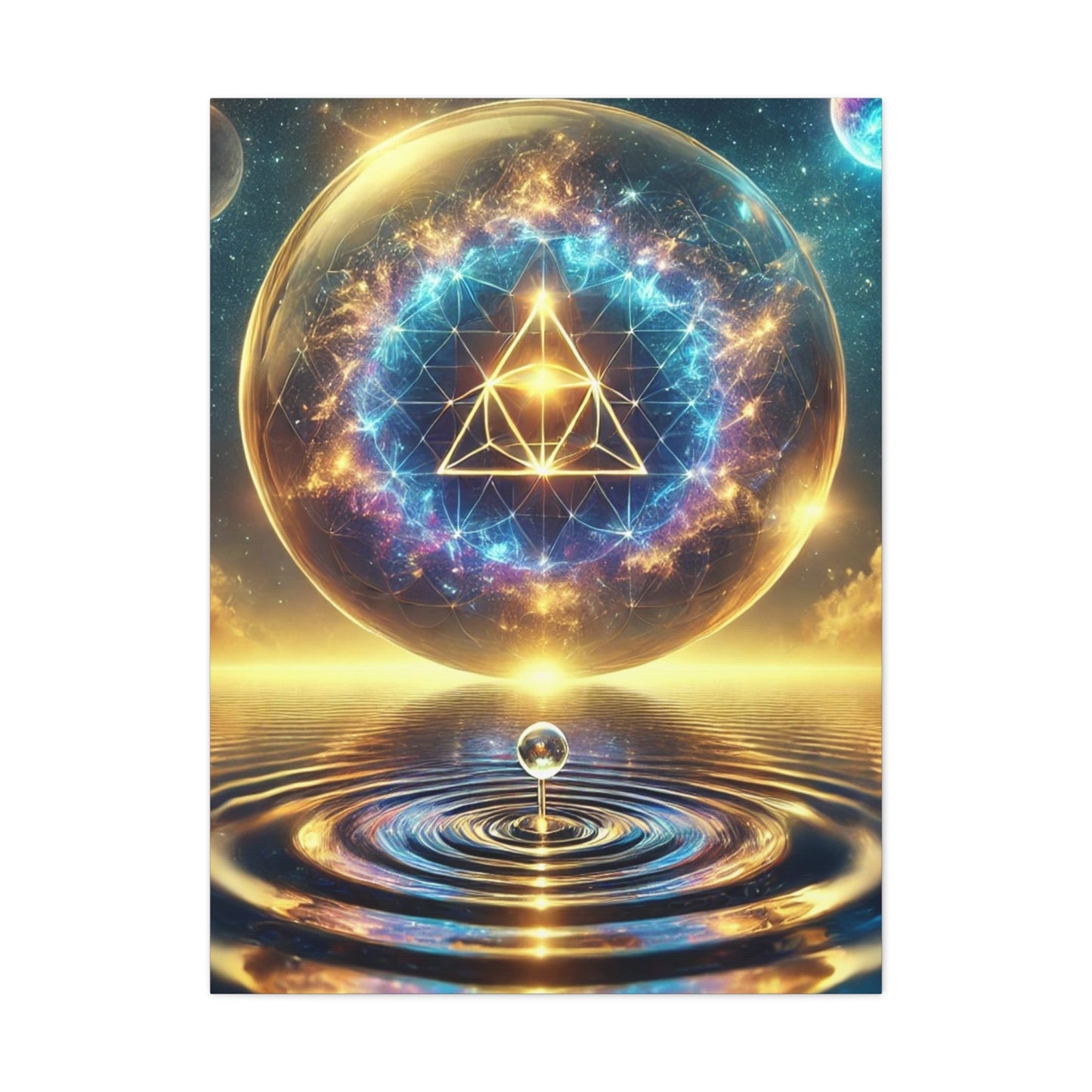 Sacred Geometry Art Canvas Ed. 31