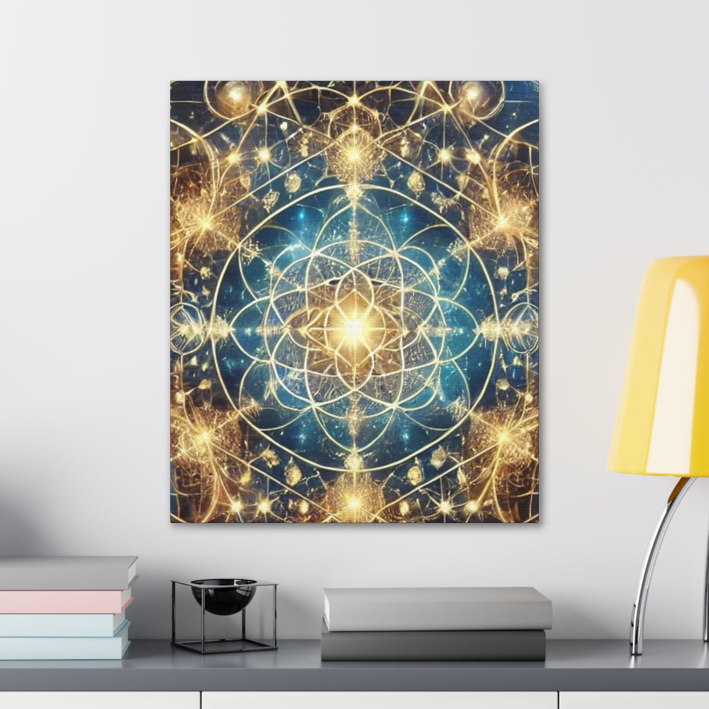 Sacred Geometry Art Canvas Ed. 70