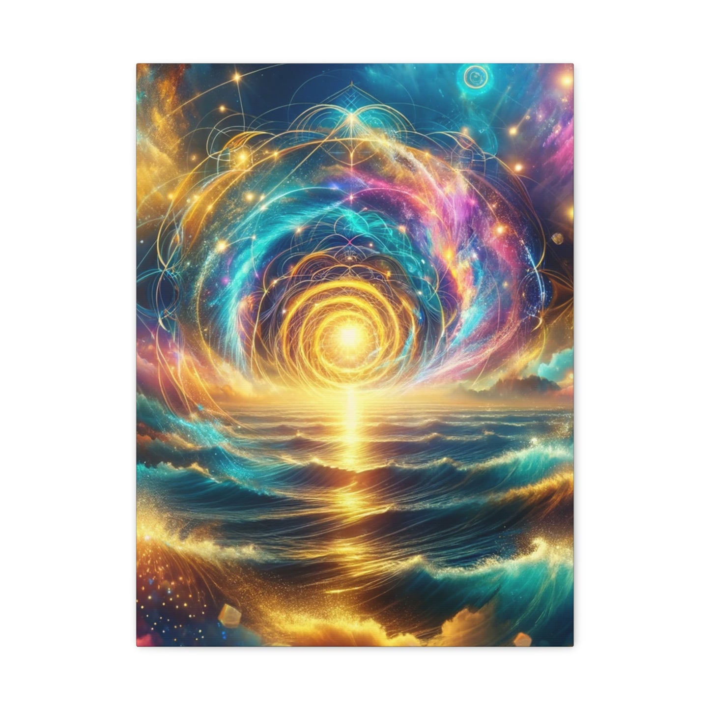 Serene Ocean Art Canvas Ed. 17