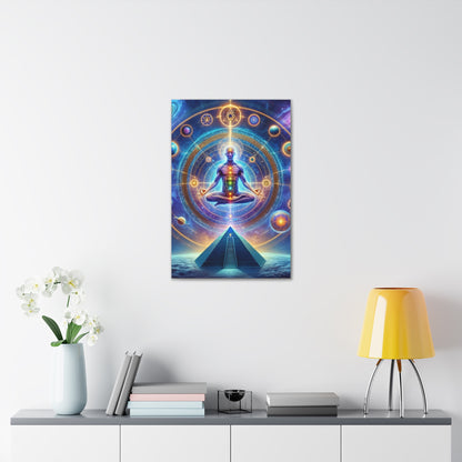 Quantum Entanglement Art Canvas Ed. 34