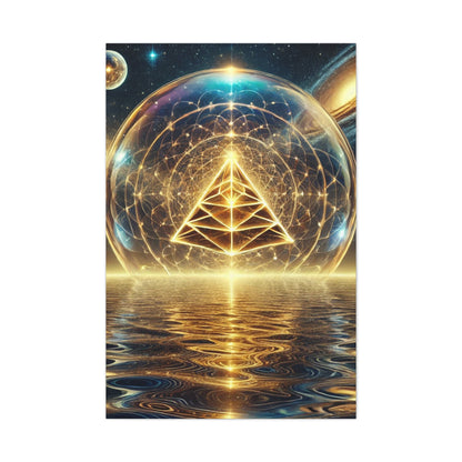 Sacred Geometry Art Canvas Ed. 42