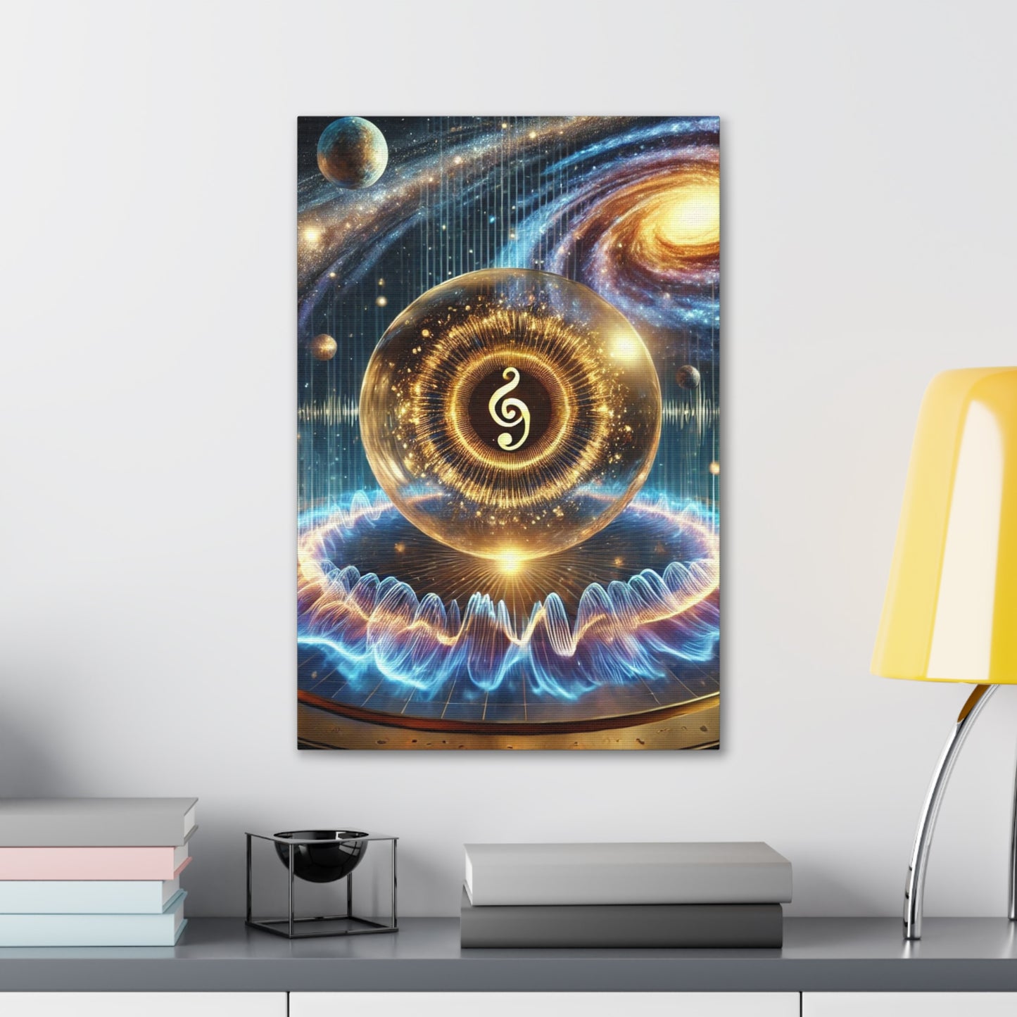 Sacred Geometry Art Canvas Ed. 62