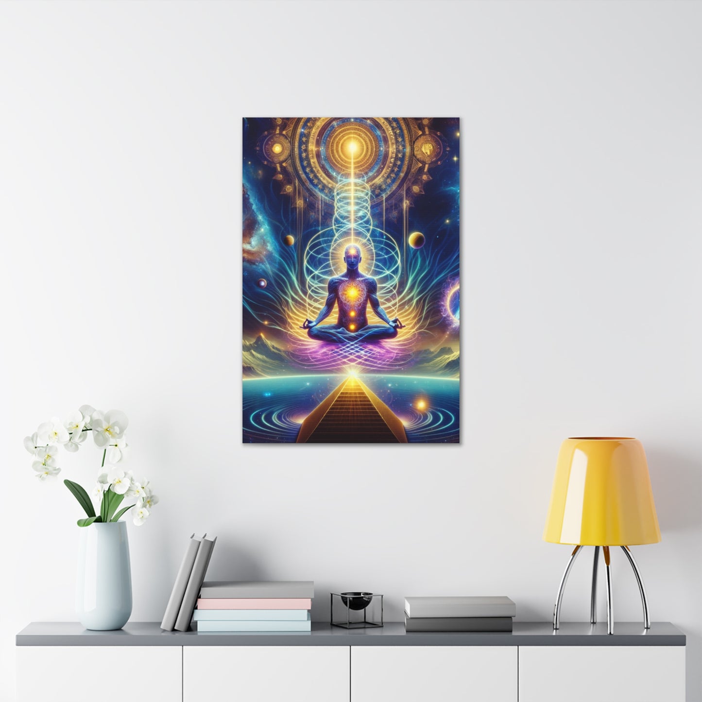 Quantum Entanglement Art Canvas Ed. 25