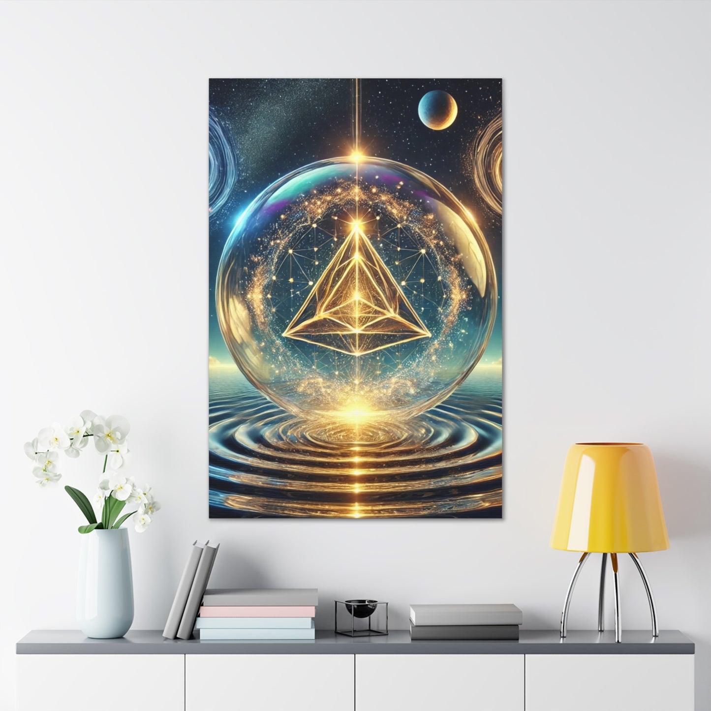 Sacred Geometry Art Canvas Ed. 34