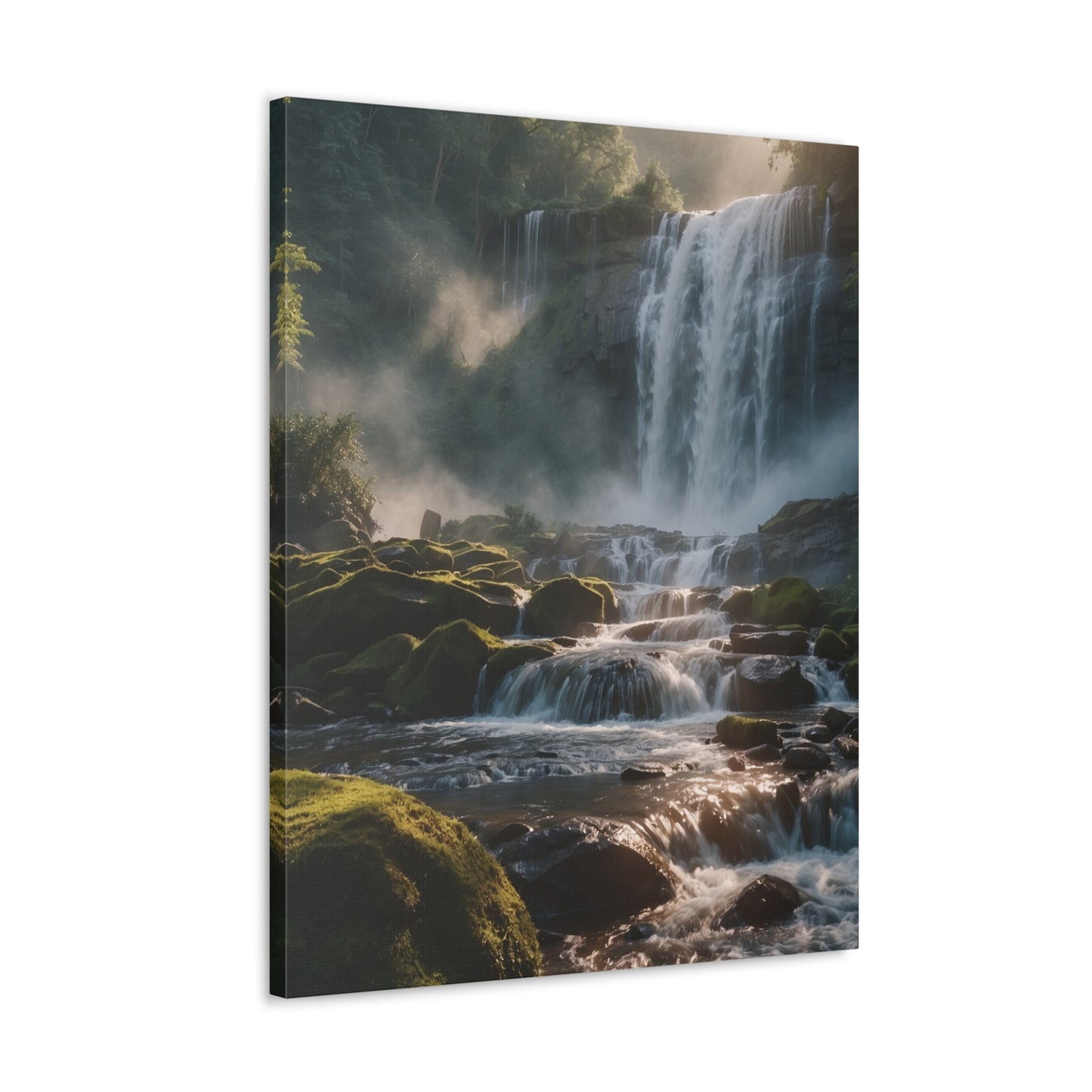 Majestic Waterfalls Art Canvas Ed. 15