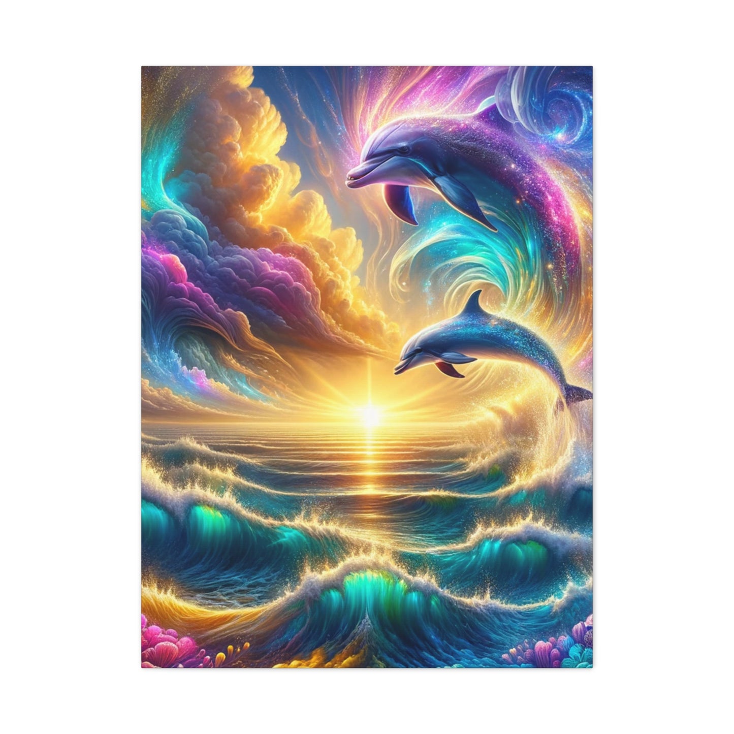 Serene Ocean Art Canvas Ed. 9