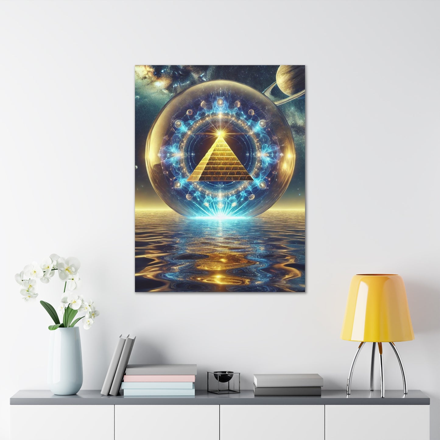 Sacred Geometry Art Canvas Ed. 41