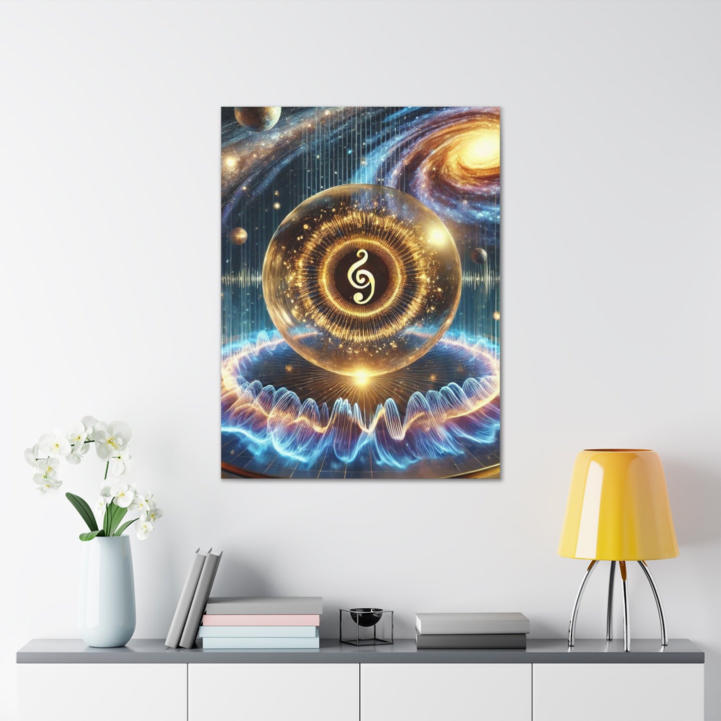 Sacred Geometry Art Canvas Ed. 62