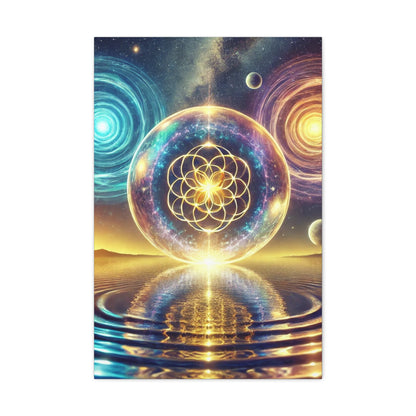 Sacred Geometry Art Canvas Ed. 13