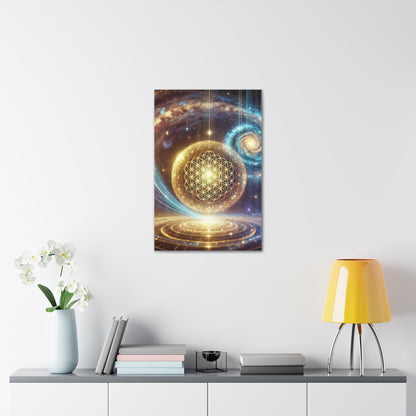 Sacred Geometry Art Canvas Ed. 58