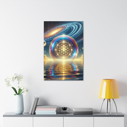 Sacred Geometry Art Canvas Ed. 22