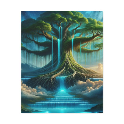 Trees of Light Art Canvas Ed. 6