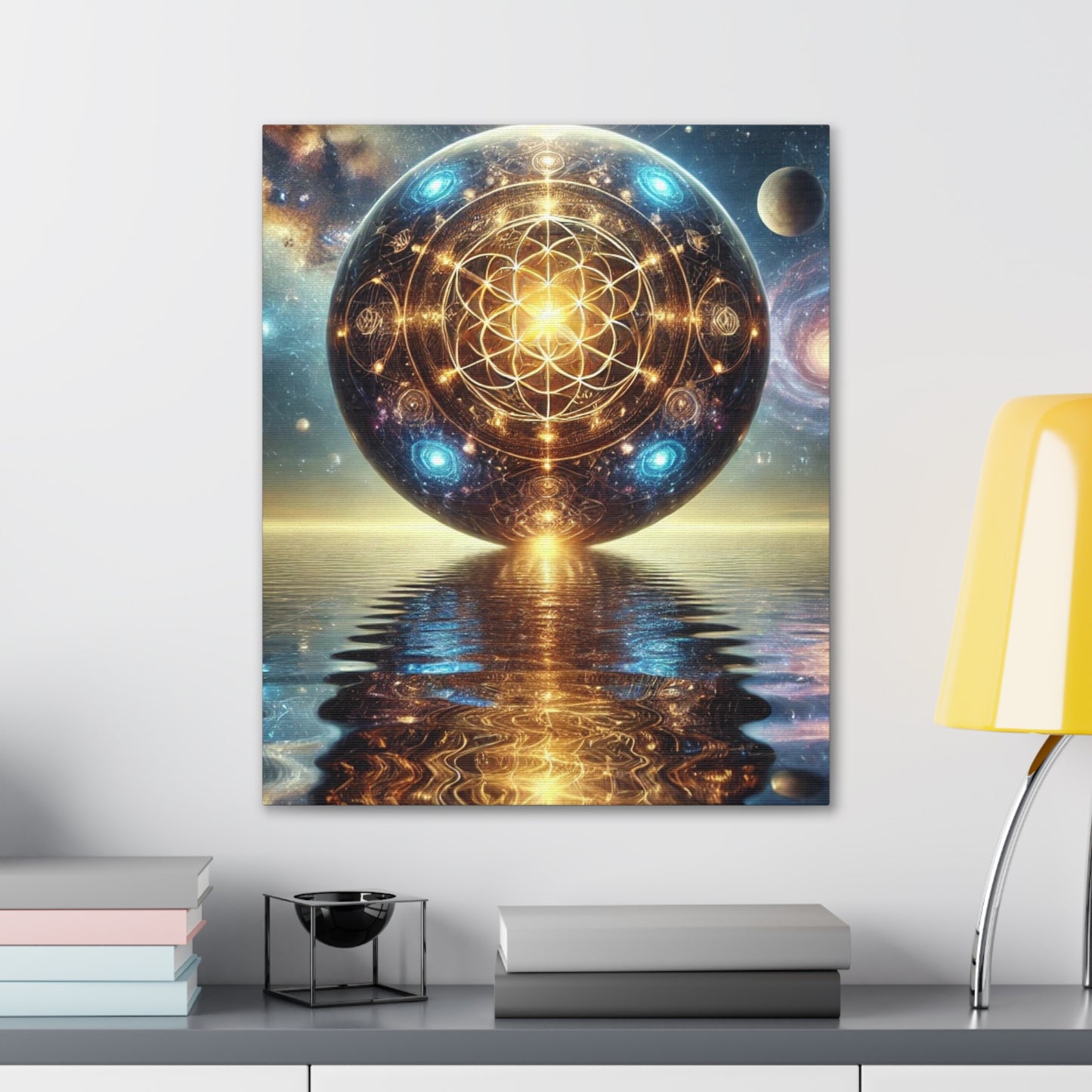 Sacred Geometry Art Canvas Ed. 50