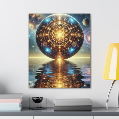 Sacred Geometry Art Canvas Ed. 50