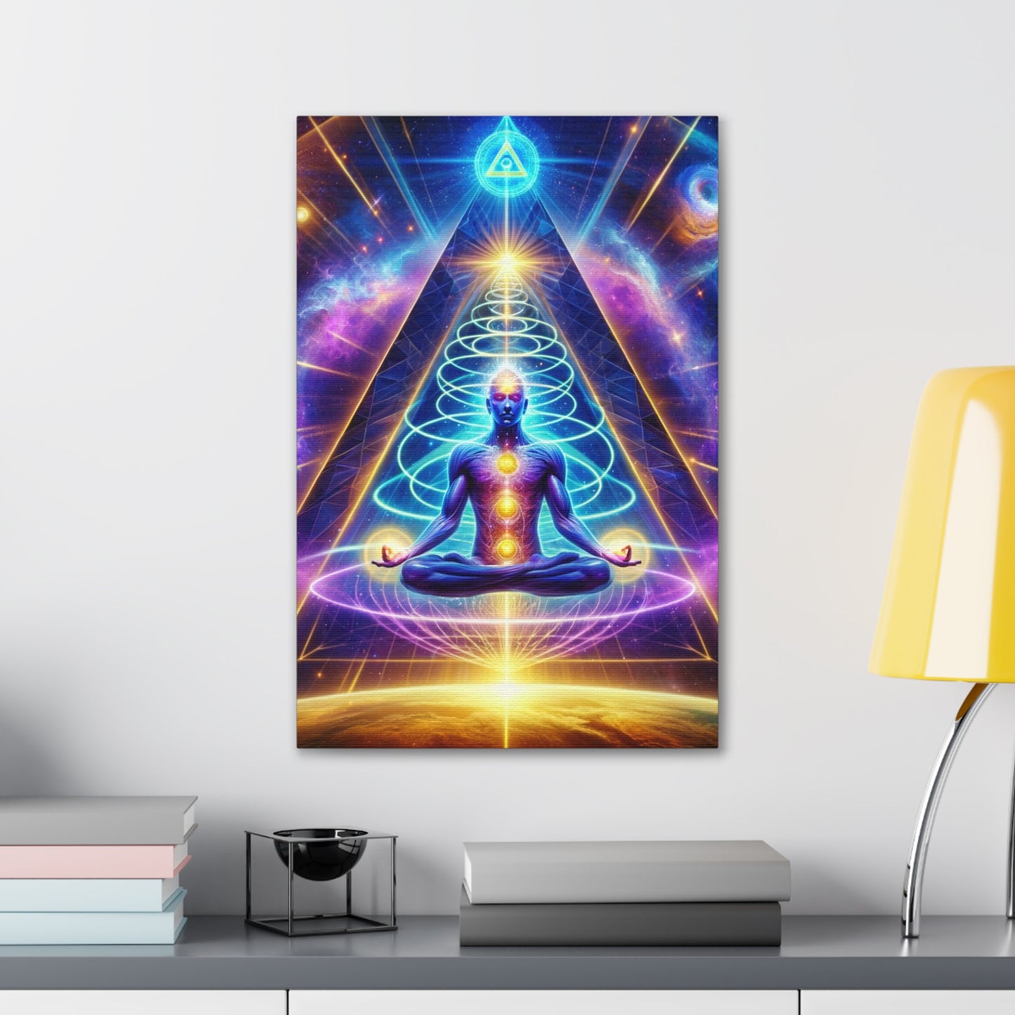 Quantum Entanglement Art Canvas Ed. 7