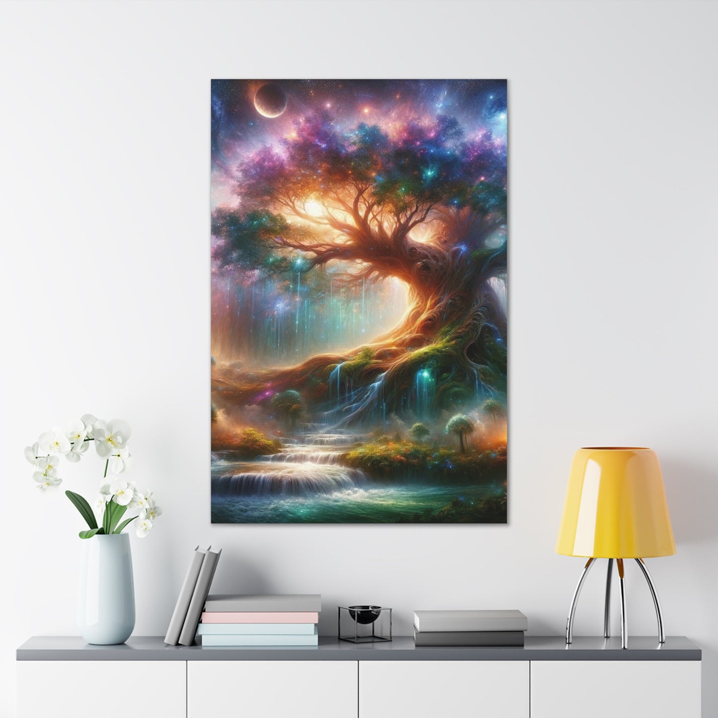 Trees of Light Art Canvas Ed. 2