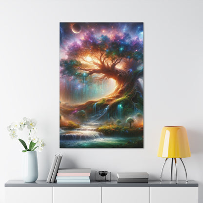 Trees of Light Art Canvas Ed. 2