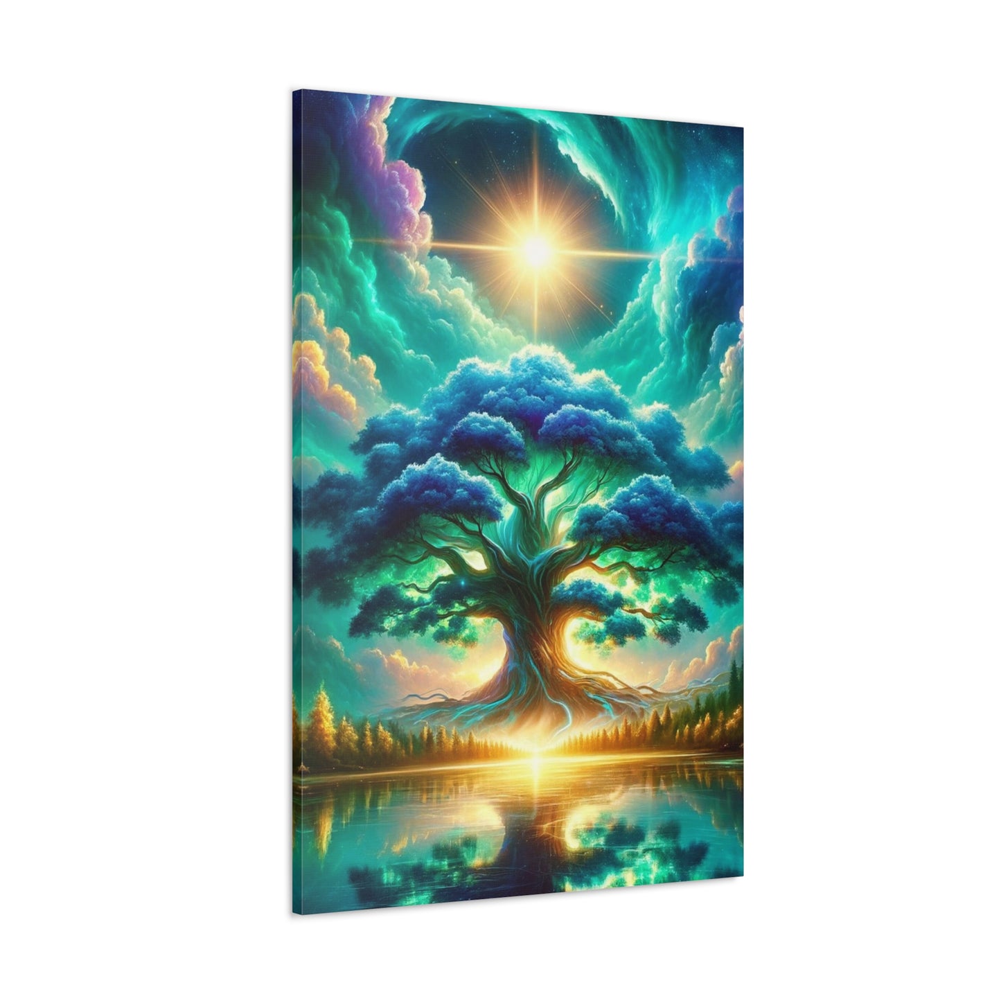 Trees of Light Art Canvas Ed. 13