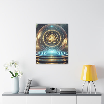 Sacred Geometry Art Canvas Ed. 10