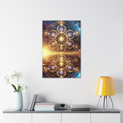 Sacred Geometry Art Canvas Ed. 95