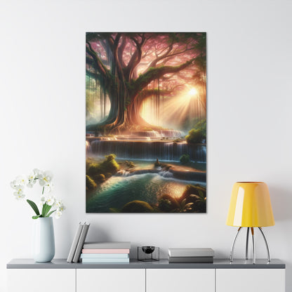 Trees of Light Art Canvas Ed. 23