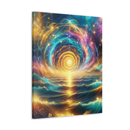 Serene Ocean Art Canvas Ed. 17