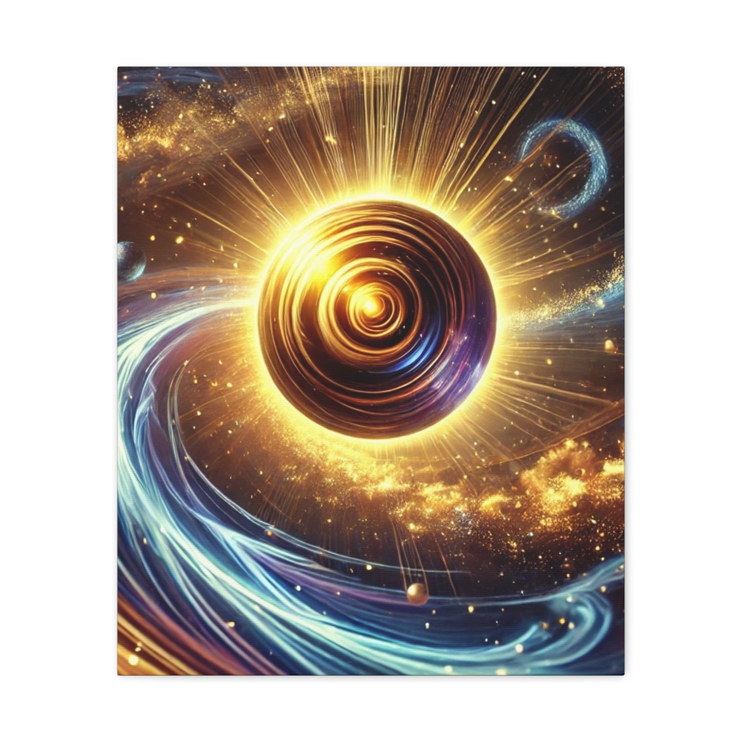 Energetic Orbs Art Canvas Ed. 4